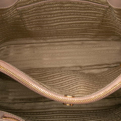 Small Saffiano Lux Galleria Satchel