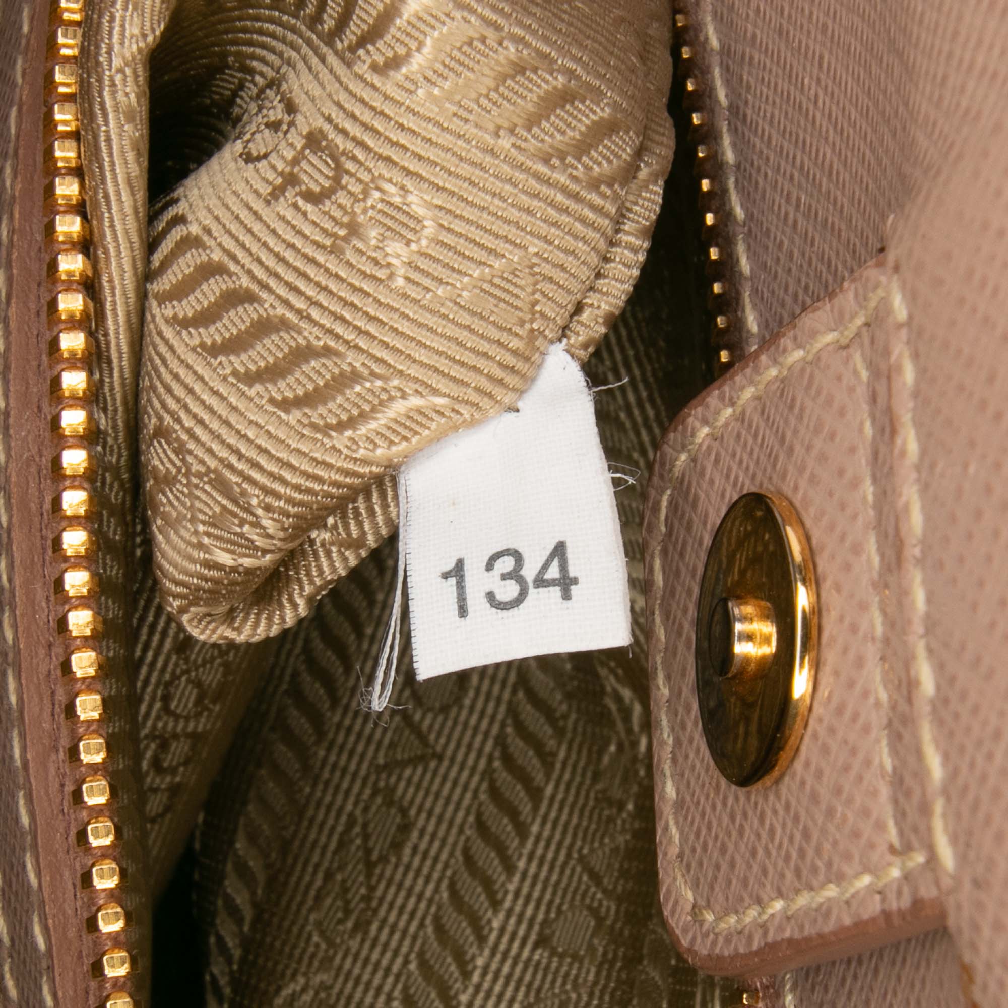 Small Saffiano Lux Galleria Satchel