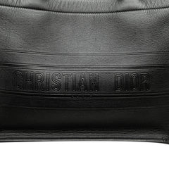 Medium Embossed Leather Book Tote