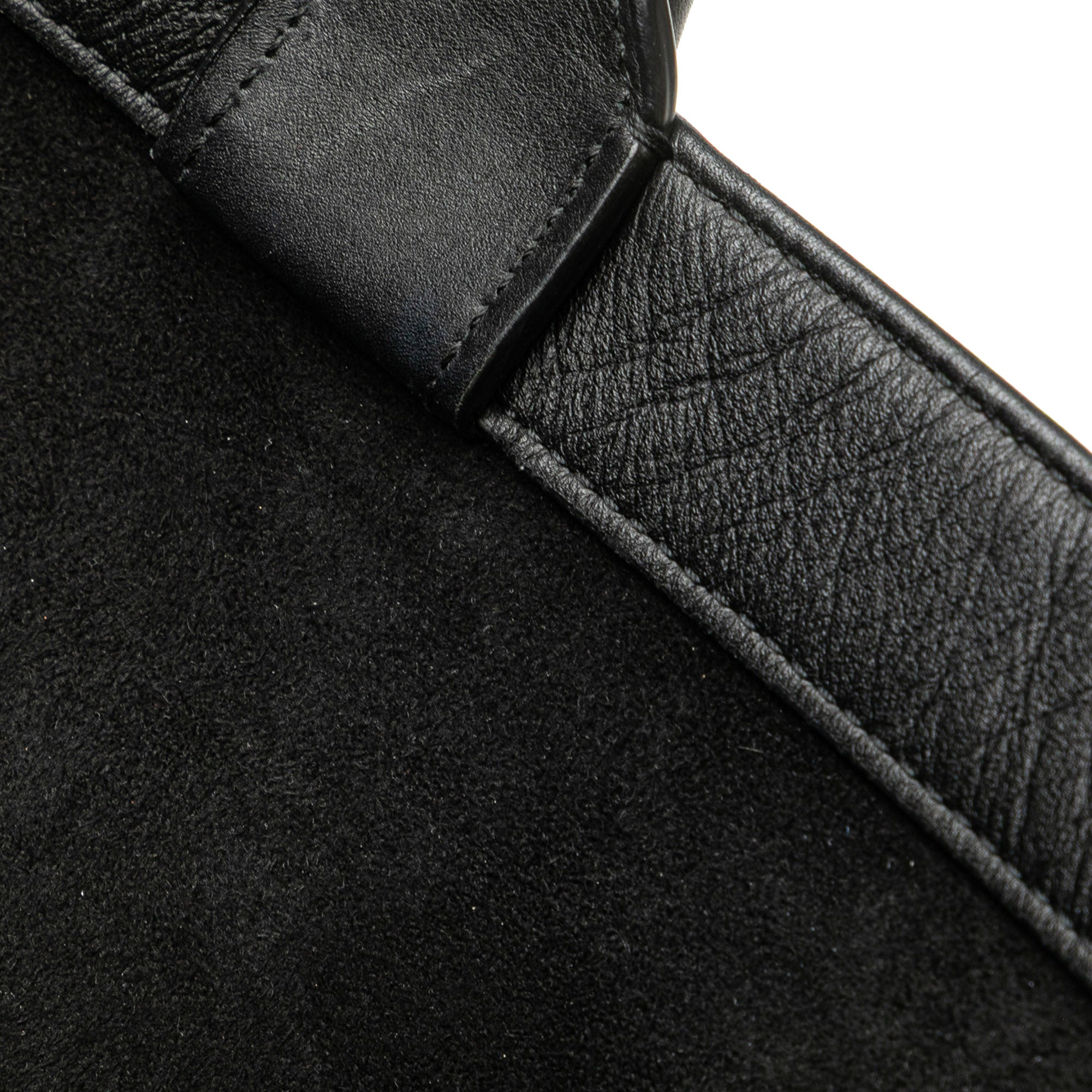 Medium Embossed Leather Book Tote