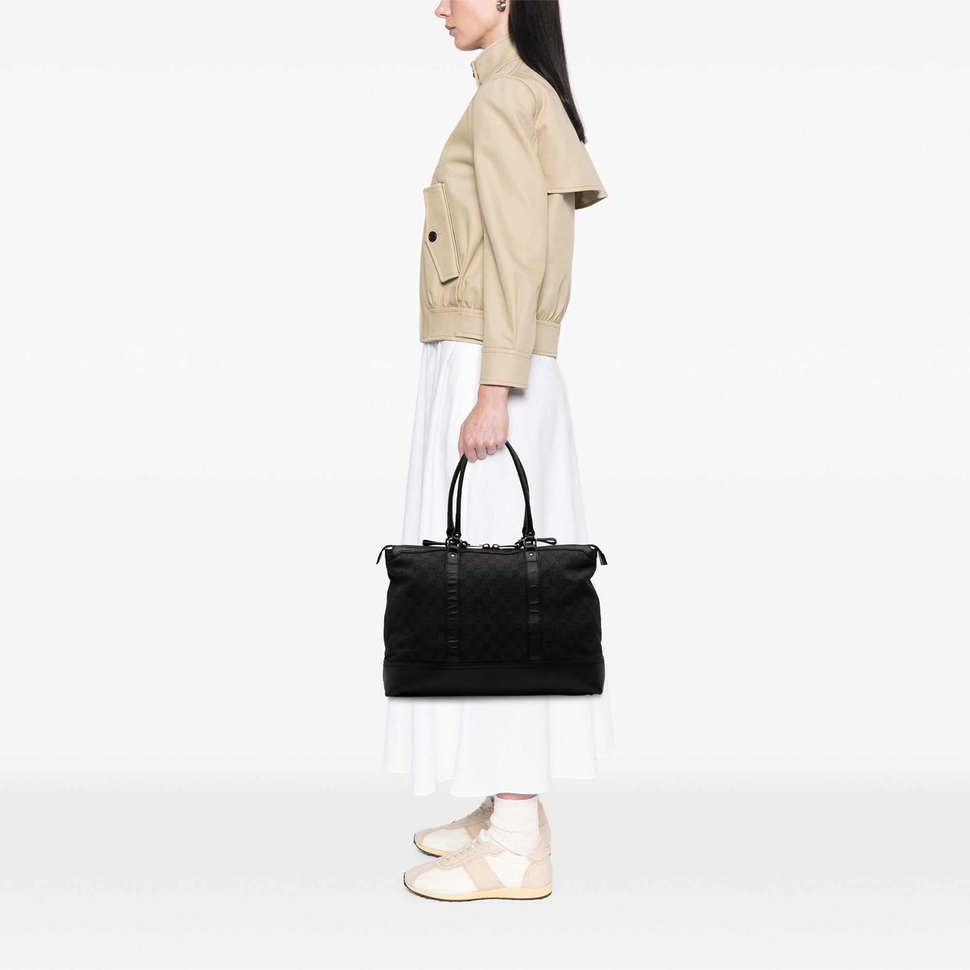 GG Denim Tote