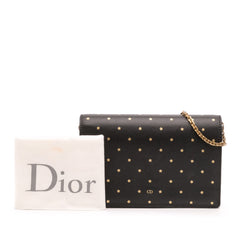 Calfskin Embossed Stars Wallet on Chain
