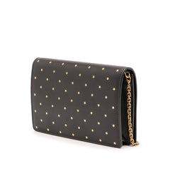 Calfskin Embossed Stars Wallet on Chain