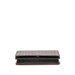 Calfskin Embossed Stars Wallet on Chain