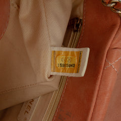 Small Aged Calfskin Chic Quilt Flap
