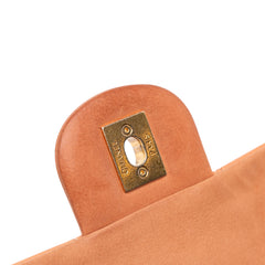 Small Aged Calfskin Chic Quilt Flap