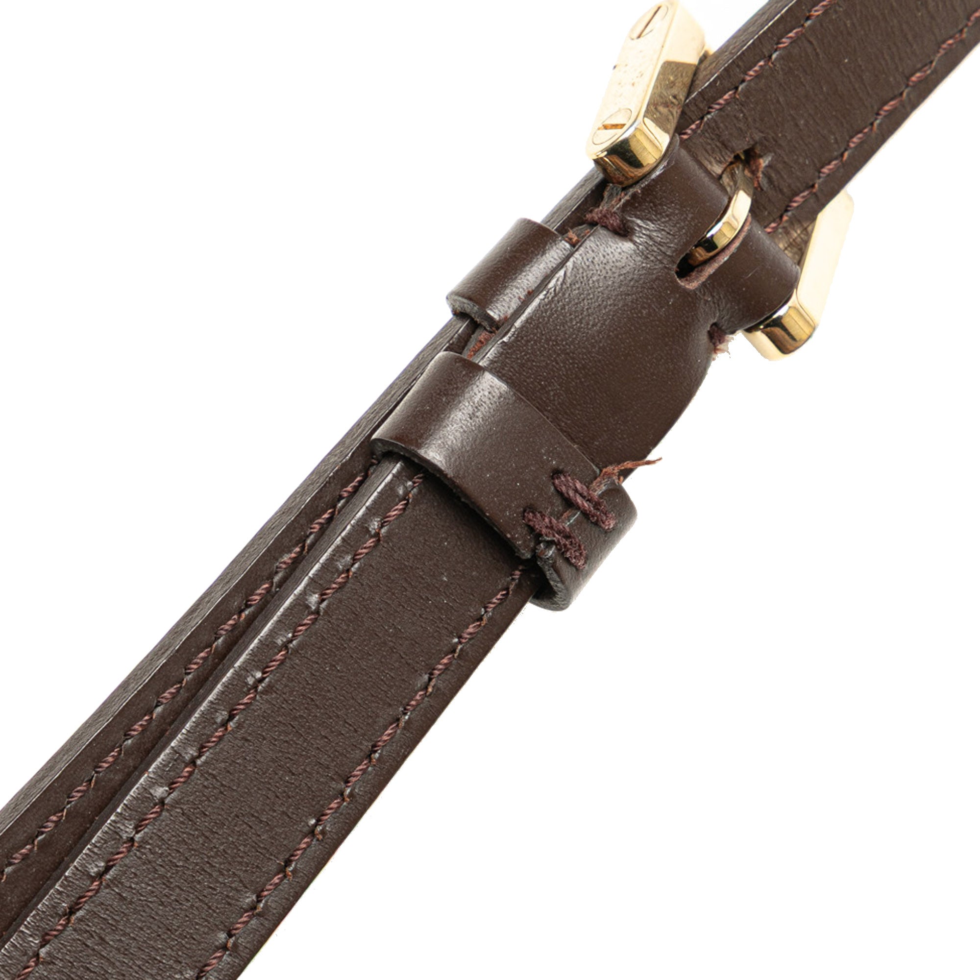 Damier Ebene Musette Tango Short Strap