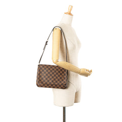 Damier Ebene Musette Tango Short Strap