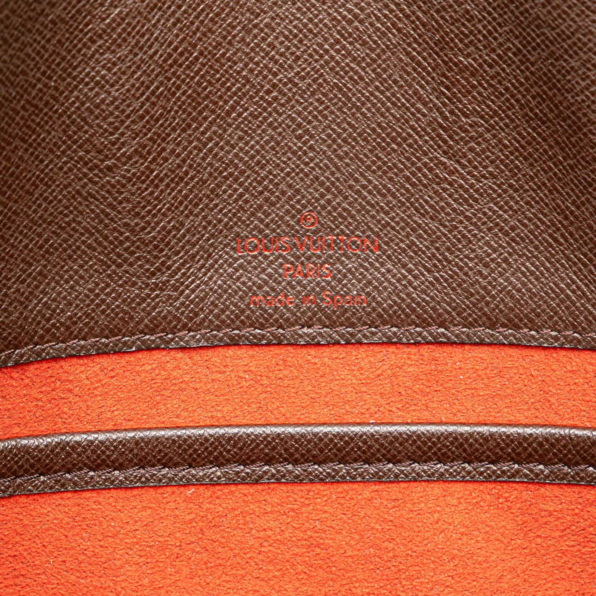 Damier Ebene Musette Tango Short Strap