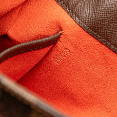 Damier Ebene Musette Tango Short Strap