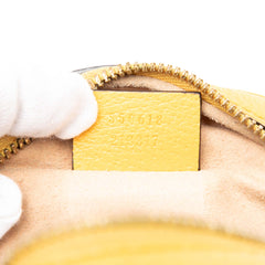 Mini GG Supreme Flora Ophidia Round Crossbody