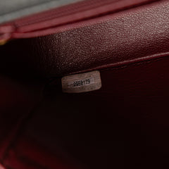 Medium Lambskin Parent Kelly Flap