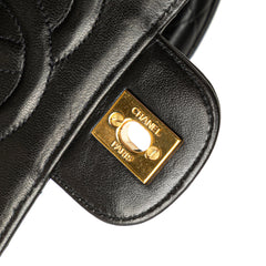 Medium Lambskin Parent Kelly Flap