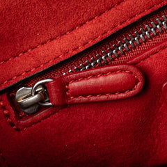 Mini Embossed Calfskin Cannage Studded Flower Lady Dior