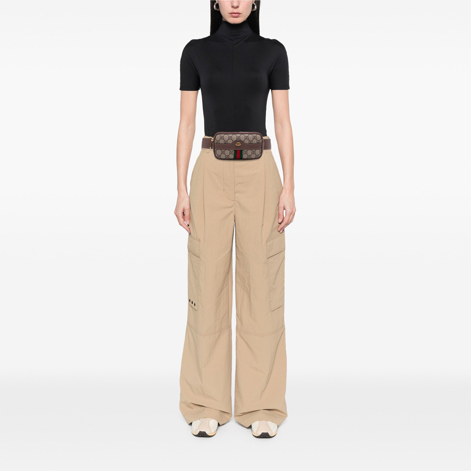 GG Supreme Web Ophidia Belt Bag