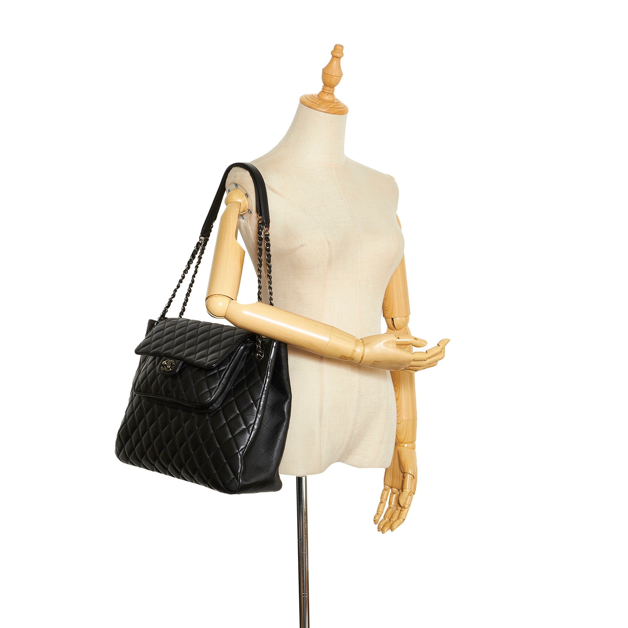 Paris-Edinburgh Lambskin Flap Tote_8