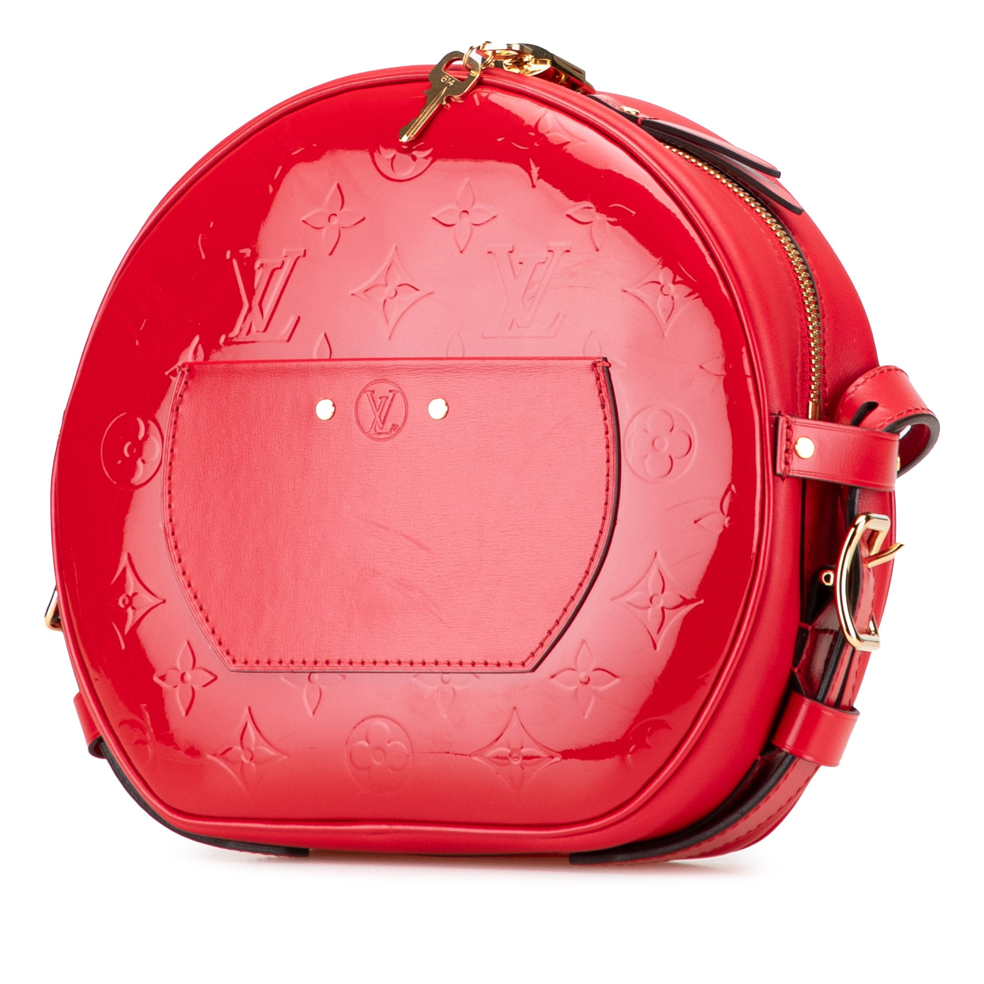 Monogram Vernis Boite Chapeau Souple MM