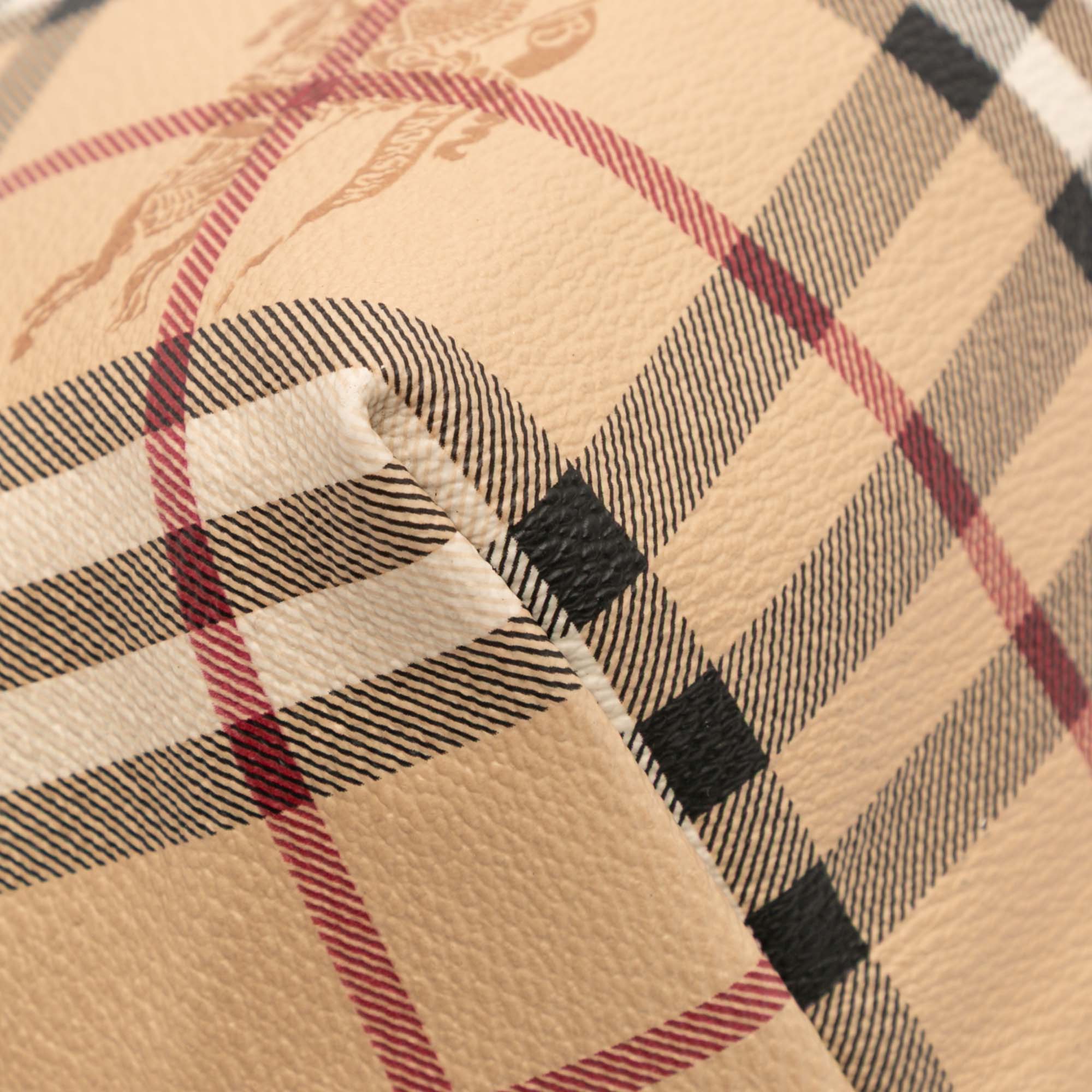 Small Haymarket Check Coated Canvas Salisbury Tote