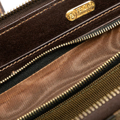 Zucca Canvas Top Handle Wallet