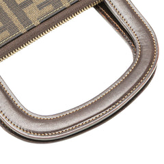 Zucca Canvas Top Handle Wallet