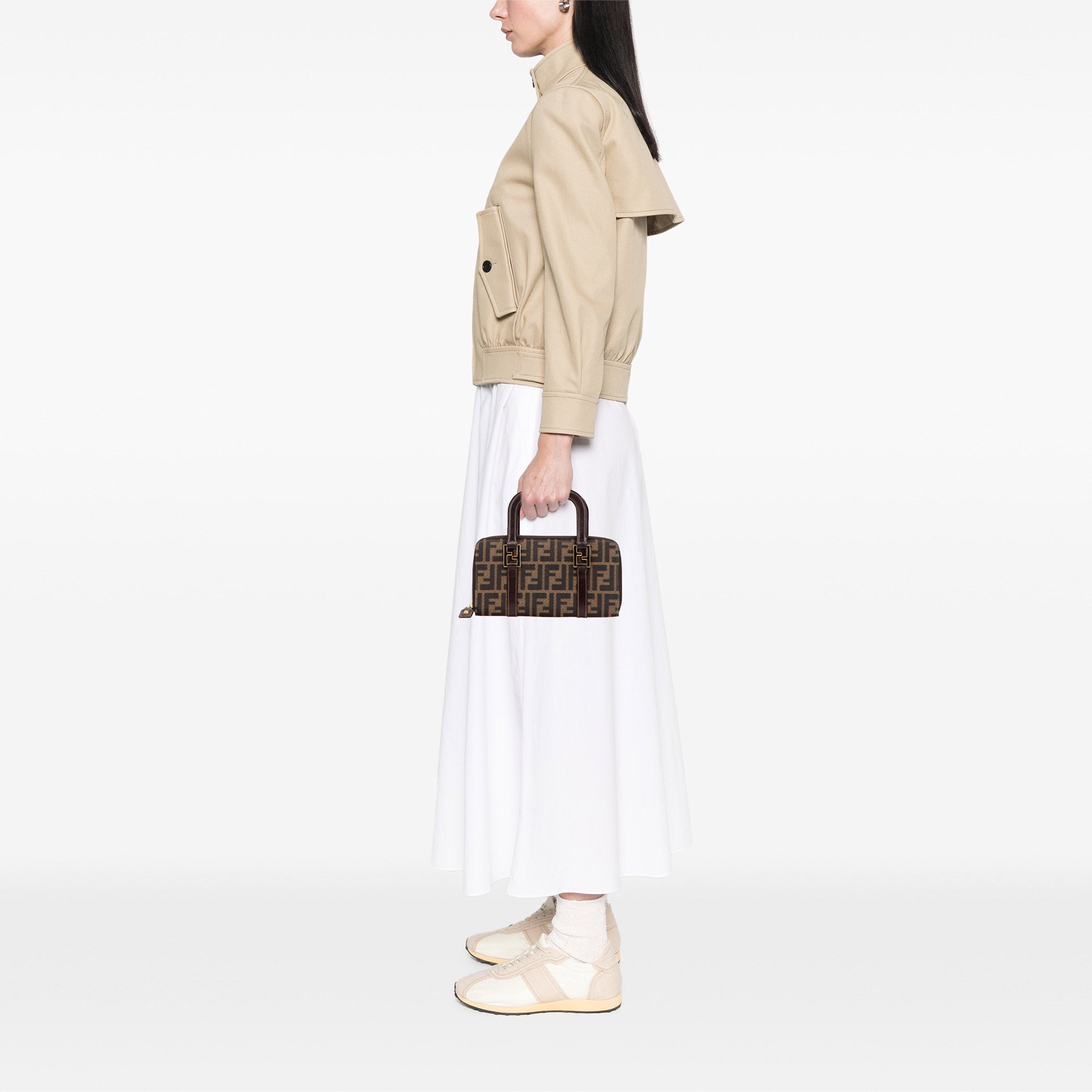 Zucca Canvas Top Handle Wallet