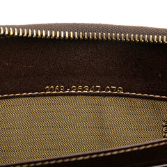 Zucca Canvas Top Handle Wallet