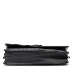 Chevron Lambskin Boy Wallet on Chain