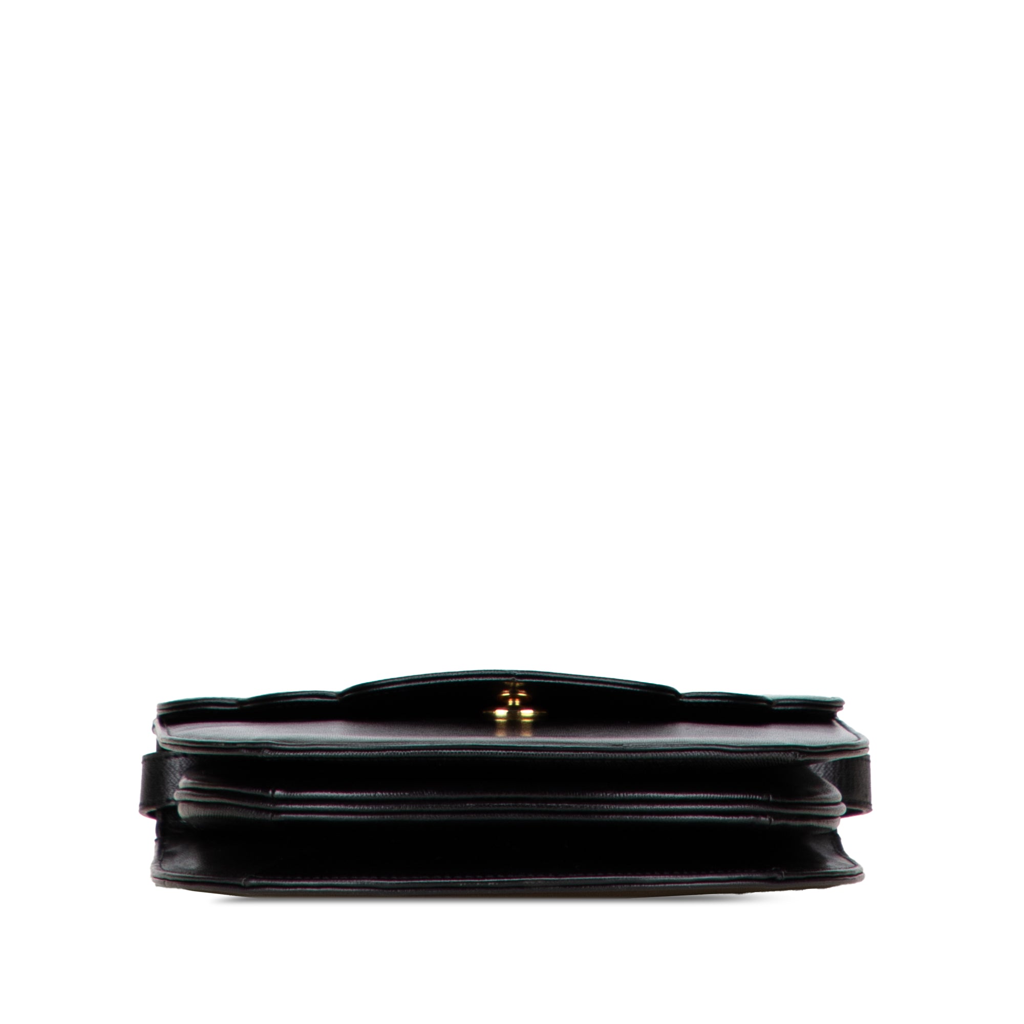 Leather Monogram Crossbody