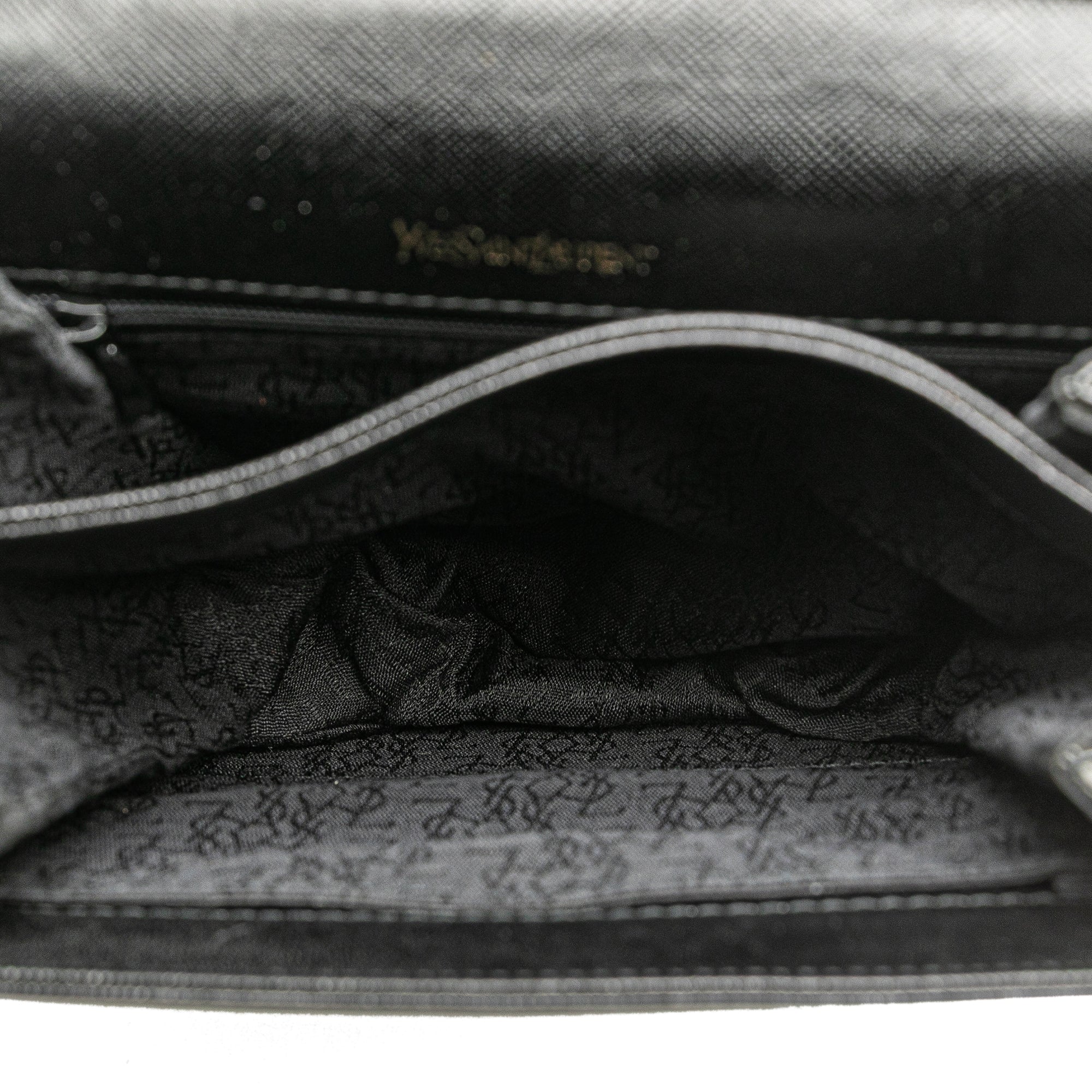 Leather Monogram Crossbody