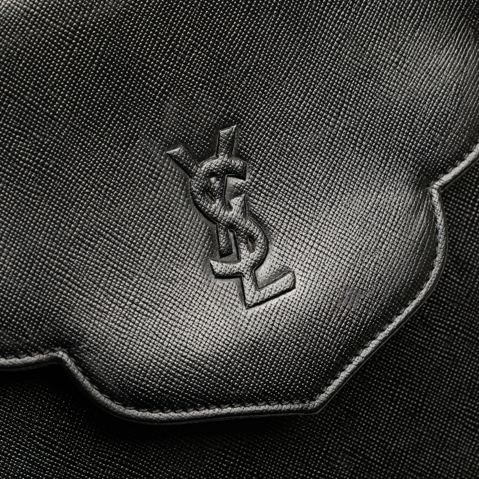 Leather Monogram Crossbody