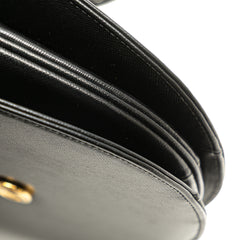 Leather Monogram Crossbody