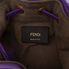 Mini Fur Mon Tresor Bucket Bag