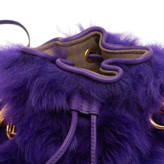 Mini Fur Mon Tresor Bucket Bag