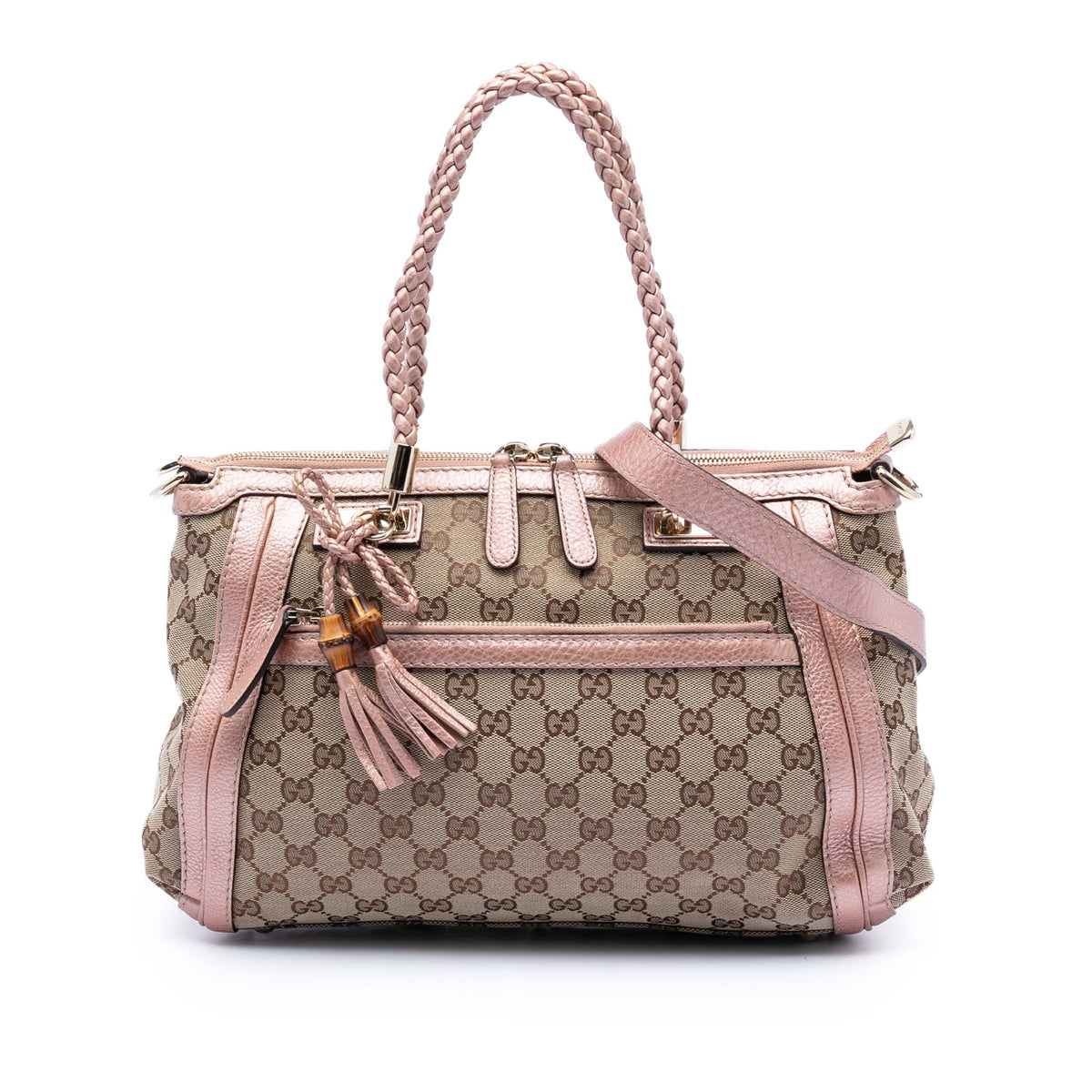 GG Canvas Bella Satchel