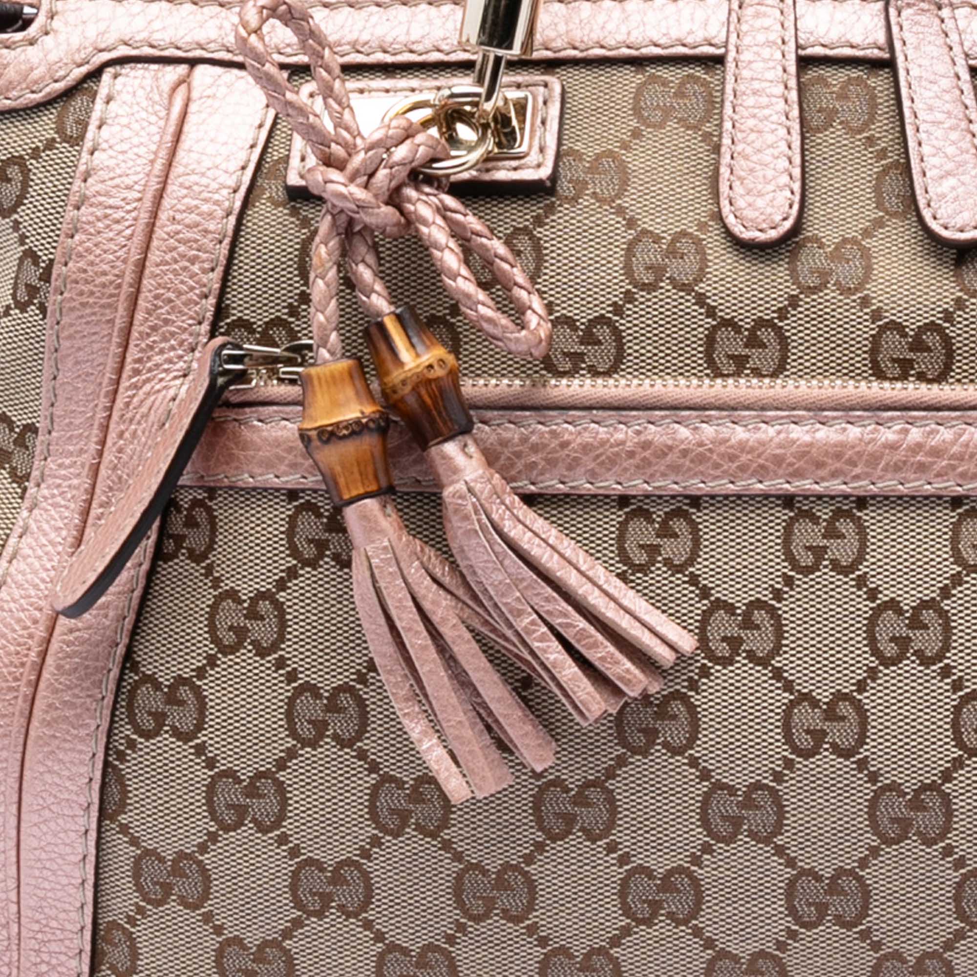 GG Canvas Bella Satchel