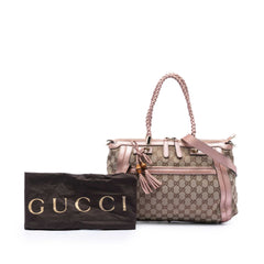 GG Canvas Bella Satchel