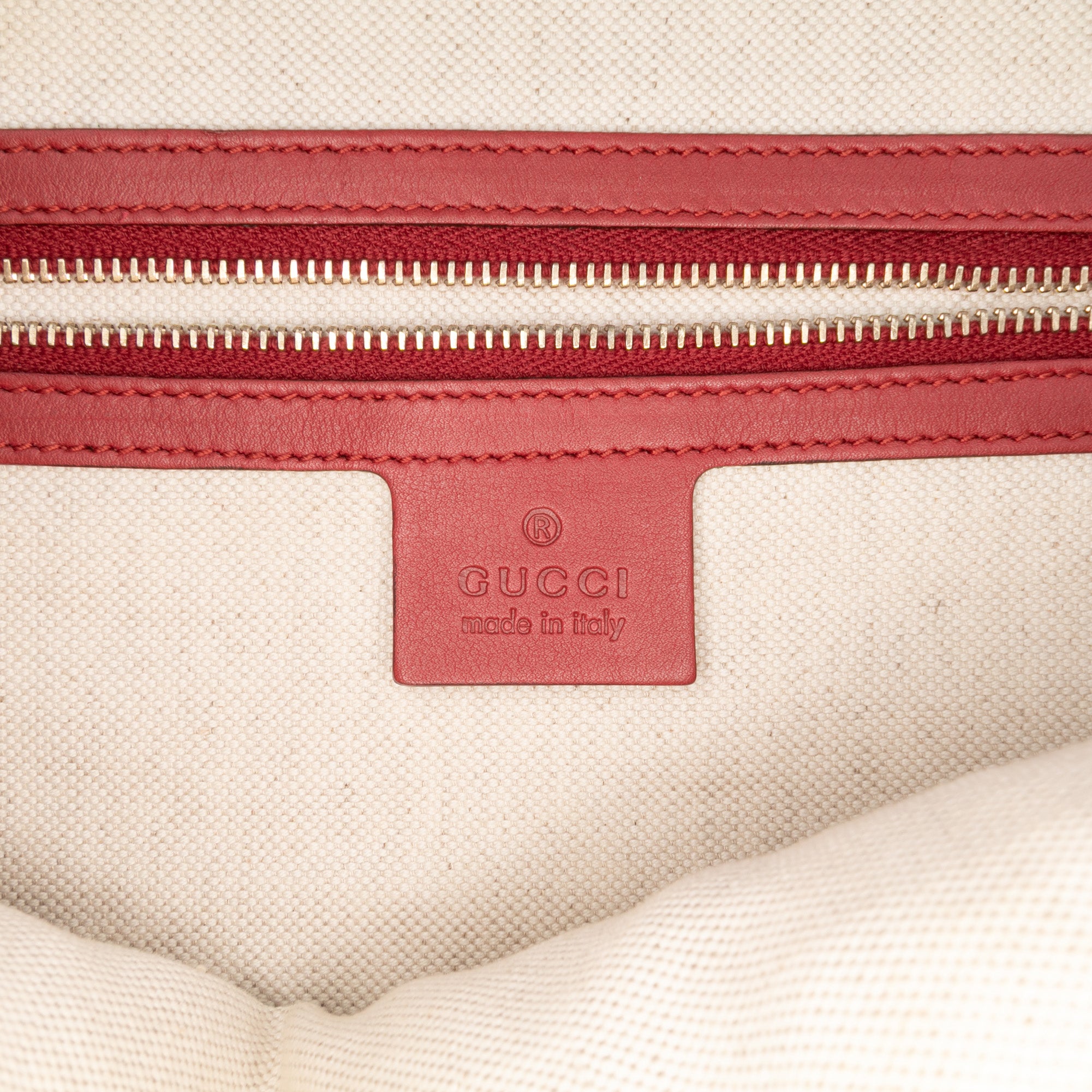Large Microguccissima Patent Nice Dome Top Handle Bag