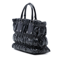 Vernice Gaufre Satchel