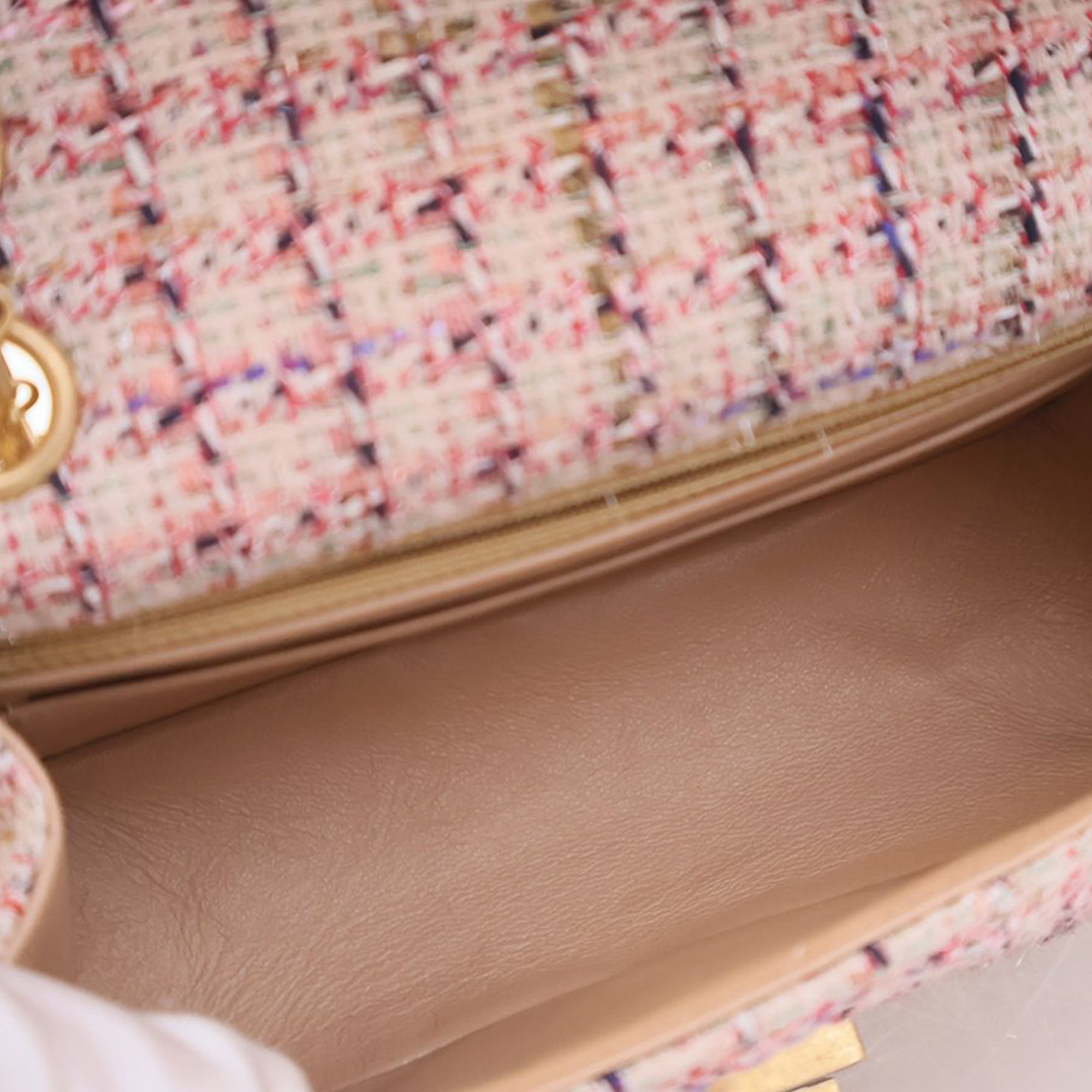 Mini Reissue 2.55 Tweed Single Flap 224