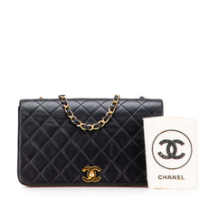 Medium Quilted Lambskin Full Flap