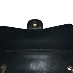 Maxi Classic Caviar Double Flap