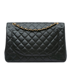 Maxi Classic Caviar Double Flap