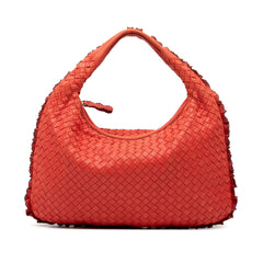 Small Perforated Nappa Intrecciato Veneta Hobo