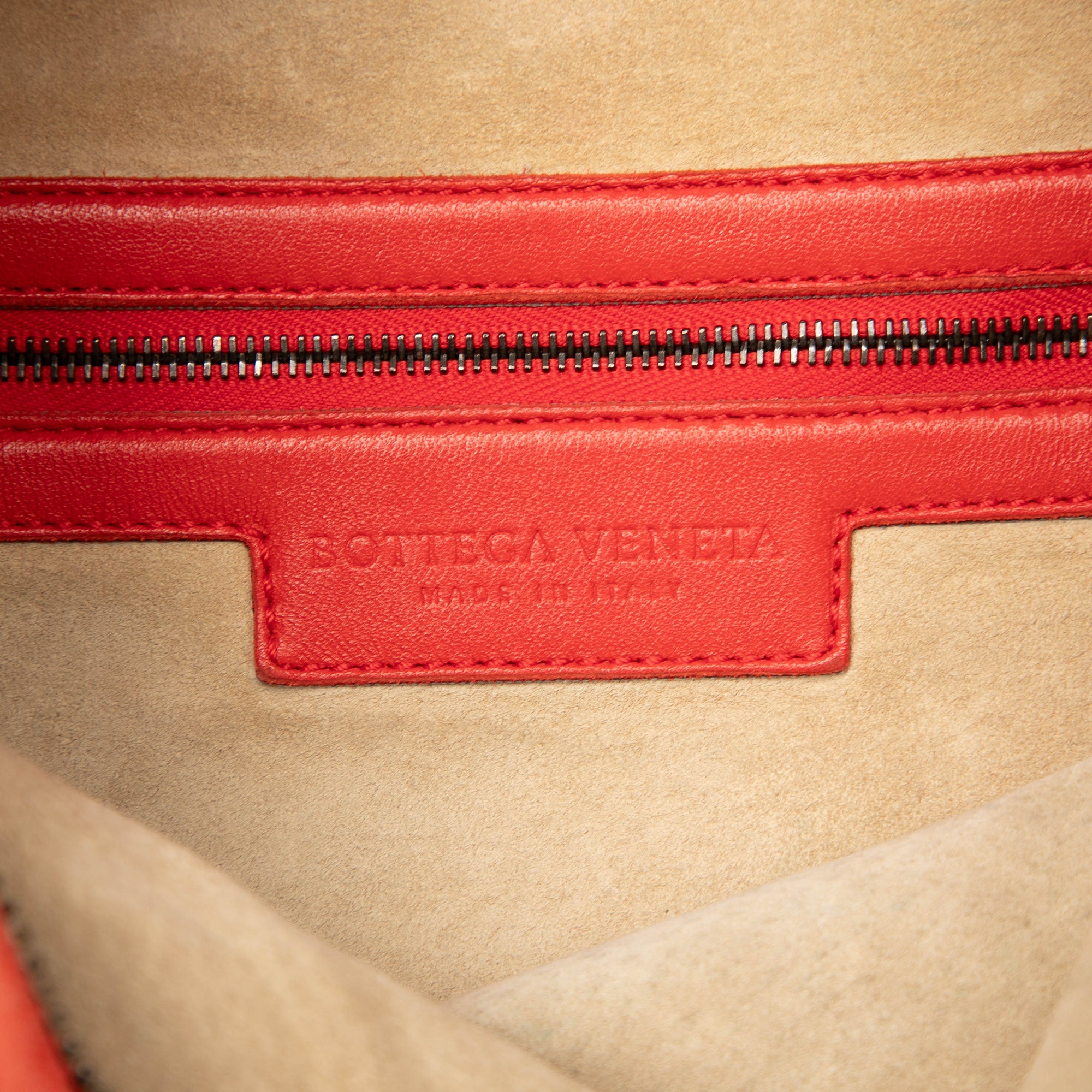 Small Perforated Nappa Intrecciato Veneta Hobo