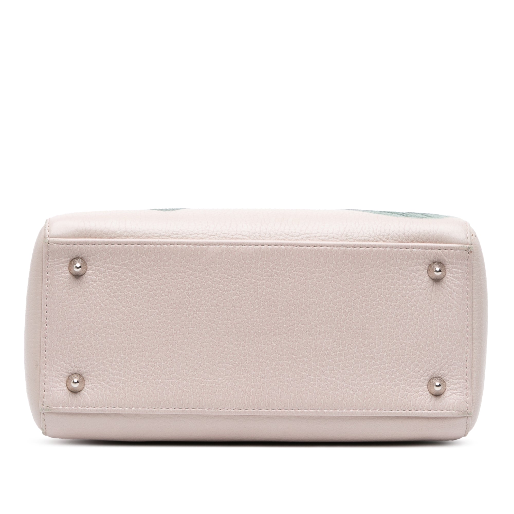Medium Deerskin Floral Printed Lady Dior