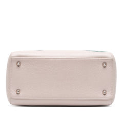 Medium Deerskin Floral Printed Lady Dior