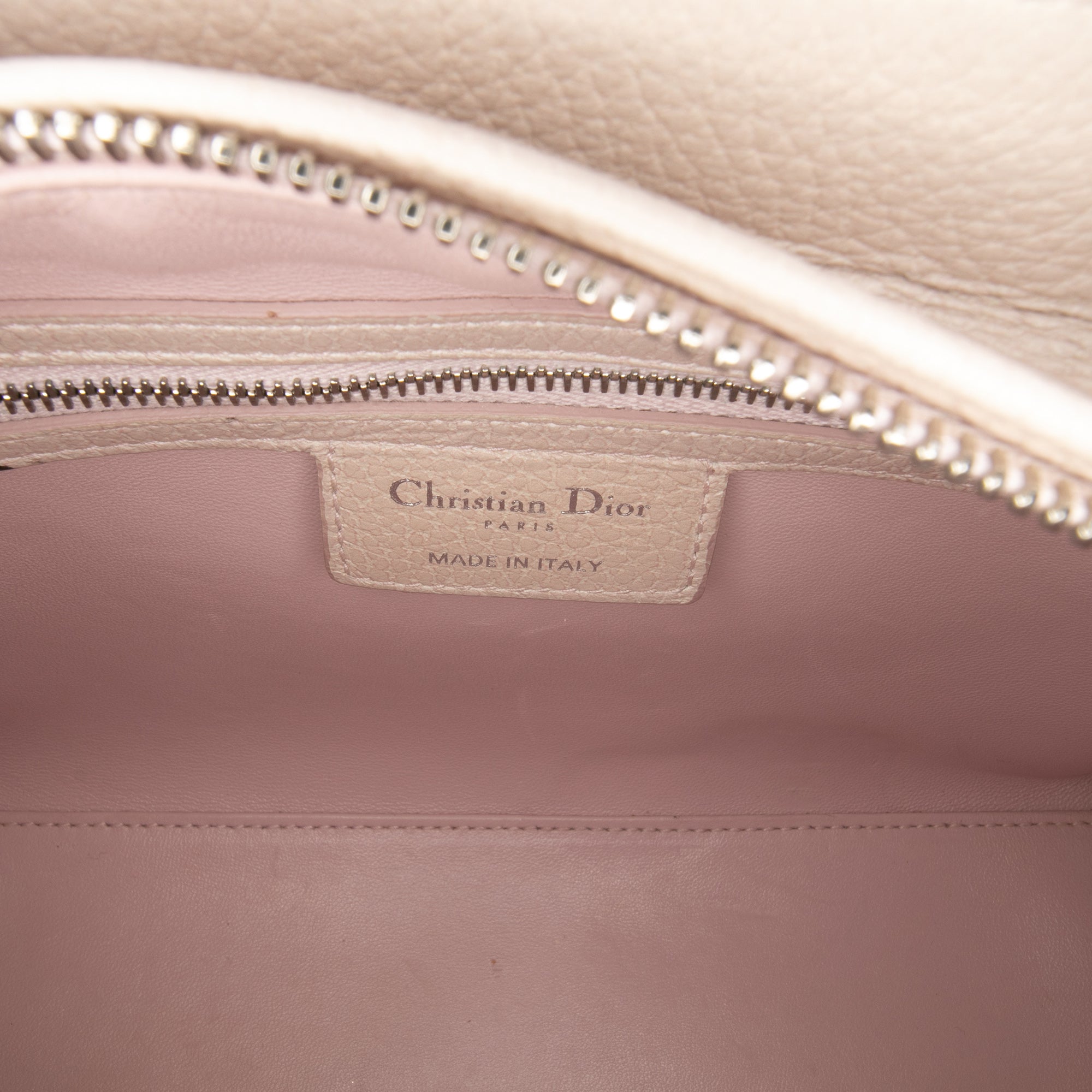 Medium Deerskin Floral Printed Lady Dior