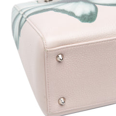 Medium Deerskin Floral Printed Lady Dior