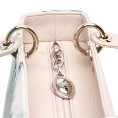 Medium Deerskin Floral Printed Lady Dior