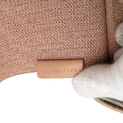 Mesh Embroidered Diortravel Vanity Case